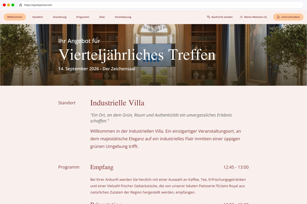 Angebot