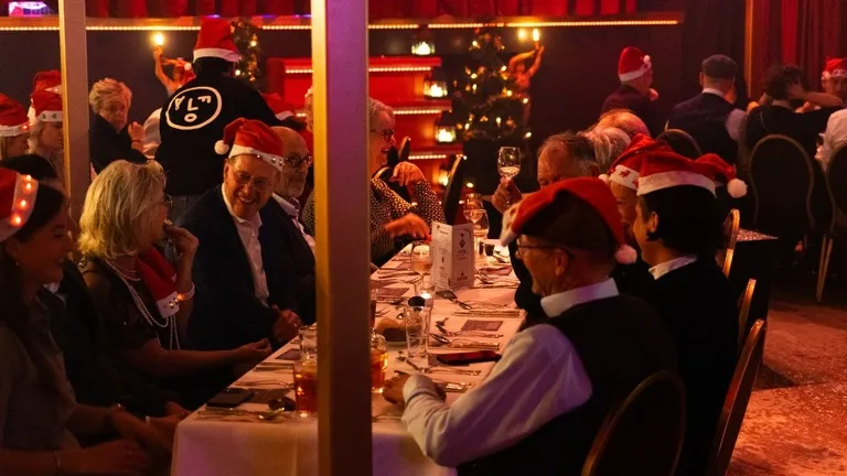 Christmas event in event venue